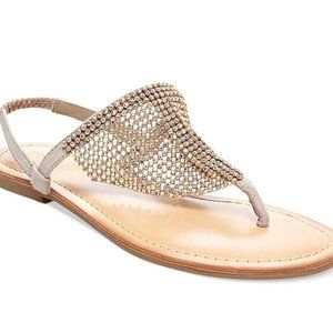 Madden Girl Sandie Rhinestone Saandie taupe fab 8